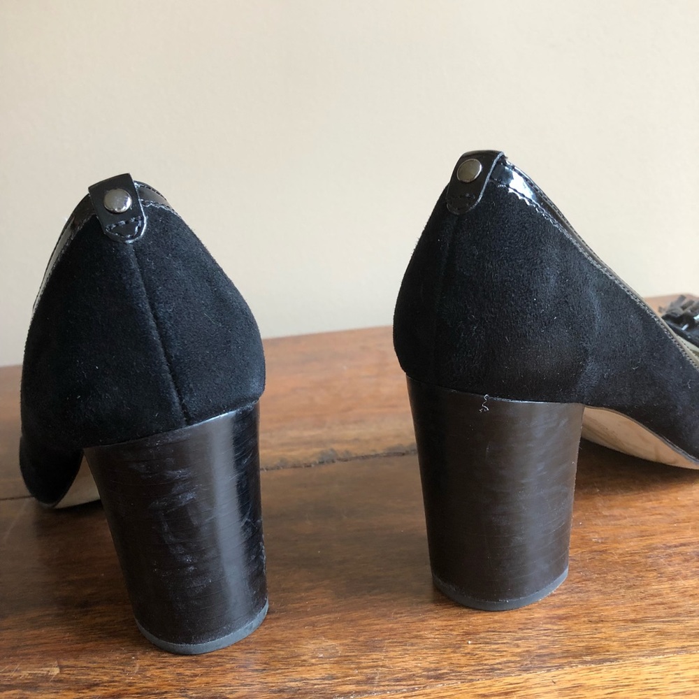 Naturalizer Black suede heels - Picture 3 of 5